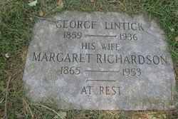Margaret <I>Richardson</I> Lintick 