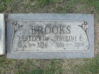 Pauline Emma <I>Johnson</I> Brooks 