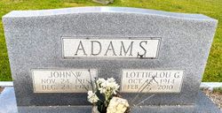Lottie Lou <I>Golgen</I> Adams 