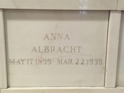 Anna <I>Hebig</I> Albracht 