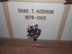 Charles T Addison 