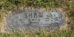 Alvin A Shaw 