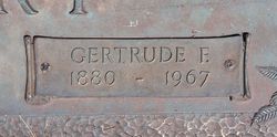 Gertrude F <I>Huddleston</I> Drury 