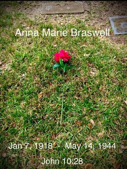 Anna Marie <I>Braswell</I> Clements McCuen 