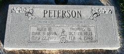 Ruth <I>Morgan</I> Peterson Allred 