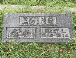 Mary Lavina <I>Phelps</I> Ewing 