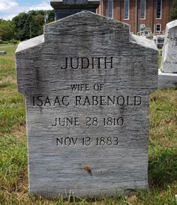 Judith <I>Walbert</I> Rabenold 