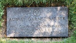 Aubrey Garnet Barber 