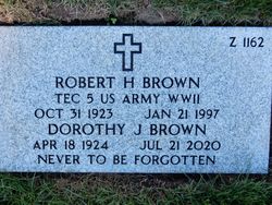 Robert H Brown 