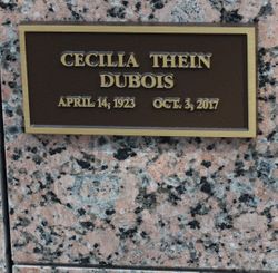 Cecilia <I>Thein</I> Dubois 