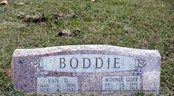 Winnie Davis <I>Goff</I> Boddie 