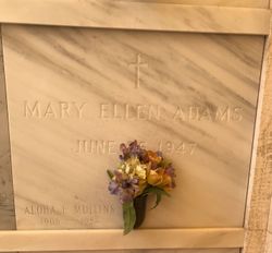 Mary Ellen <I>Christiansen</I> Adams 