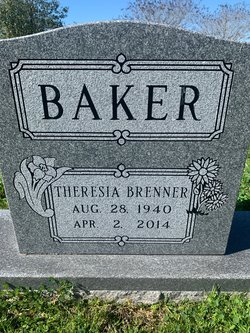 Theresia <I>Brenner</I> Baker 