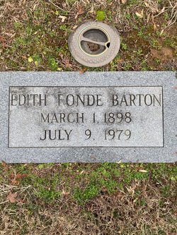 Edith <I>Fonde</I> Barton 
