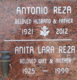 Anita <I>Lara</I> Reza 