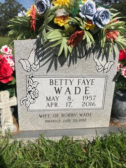 Betty Faye <I>Phipps</I> Wade 