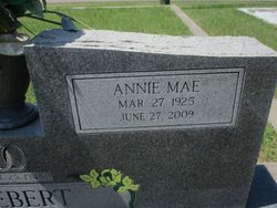 Annie Mae <I>Richard</I> Hebert 