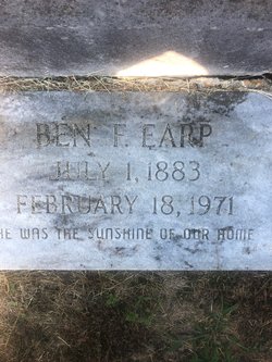 Benjamin Franklin Earp 