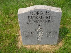 Dora M <I>Lemasters</I> Bickmore 