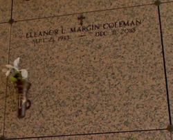 Eleanor L <I>Margin</I> Coleman 