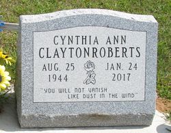 Cynthia Ann <I>Esperes</I> Claytonroberts 