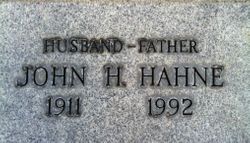 John Henry Hahne 
