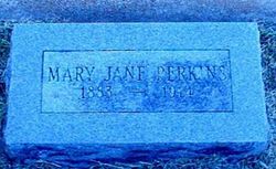 Mary Jane <I>Gilliland</I> Perkins 