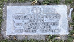 PFC Lawrence Waylen Parks 