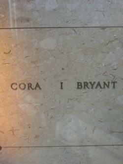 Cora I. <I>Bowman Davis</I> Bryant 