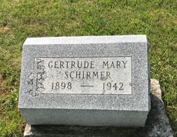 Gertrude Mary <I>Balbaugh</I> Schirmer 