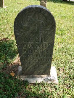 Cecil Edward Adcox 