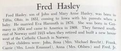 Fred Hasley Sr.