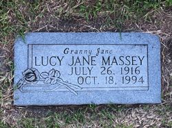 Lucy Jane <I>Mason</I> Massey 