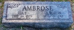 Ida Fredericka <I>Voss</I> Ambrose 