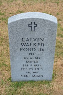 PFC Calvin Walker Ford Jr.
