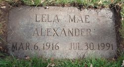 Lela Mae <I>Digger</I> Alexander 
