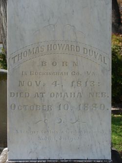 Judge Thomas Howard DuVal 