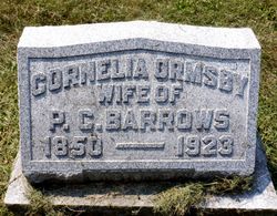 Cornelia L <I>Ormsby</I> Barrows 