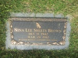 Nina Lee <I>Sheets</I> Brown 