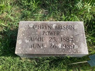 Kathryn King <I>Brisbin</I> Power 