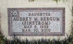 Audrey M. <I>Finstrom</I> Bergum 