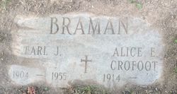 Alice E <I>Crofoot</I> Braman 