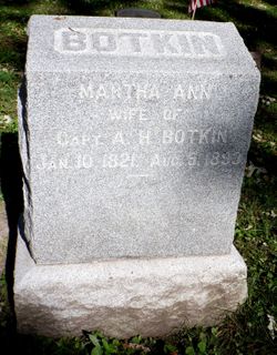 Martha Ann <I>Dillon</I> Botkin 