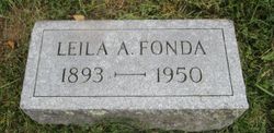 Leila A <I>Fonda</I> Moore 