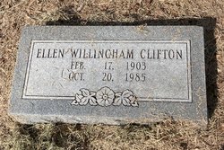Rosa Ellen <I>Willingham</I> Clifton 