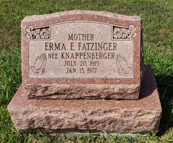 Erma E. <I>Knappenberger</I> Fatzinger 
