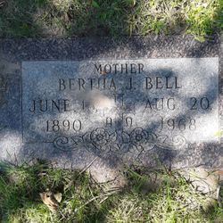 Bertha Jane <I>Keller</I> Bell 
