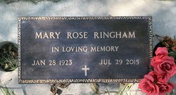 Mary Rose <I>LaRance</I> Ringham 