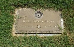 Ruth E. <I>Pace</I> Towns Stone 