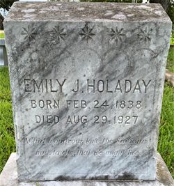 Emily Jane <I>House</I> Holaday 